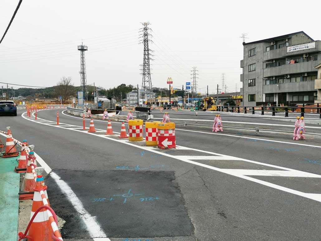 国道24号線「大谷交差点～木津奈良道交差点」の画像