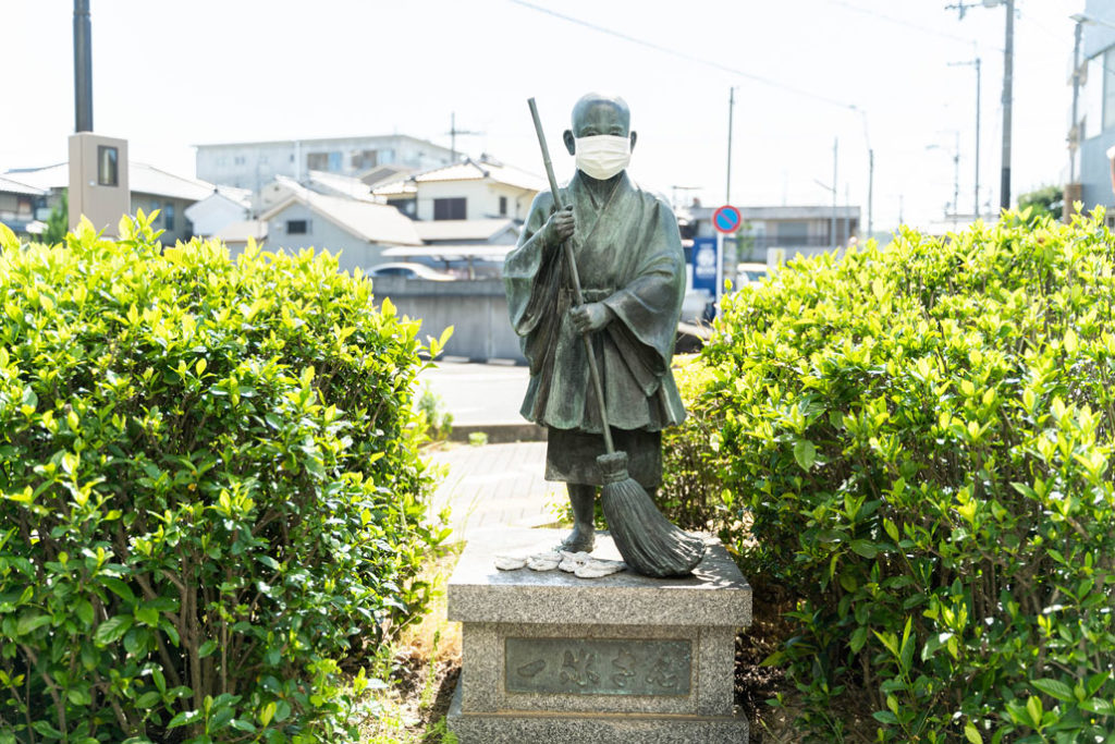 マスク姿の一休さん＆「このはしわたるべからず」【京田辺市】 - ALCO …