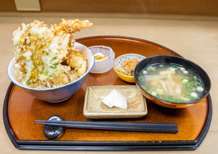 天ぷら定食の画像２