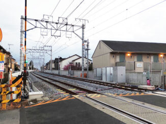 JR奈良線「新田駅～城陽駅」の画像