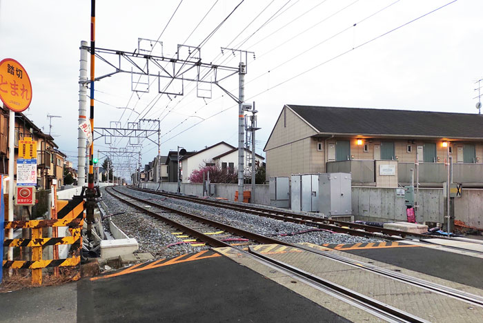 JR奈良線「新田駅～城陽駅」の画像