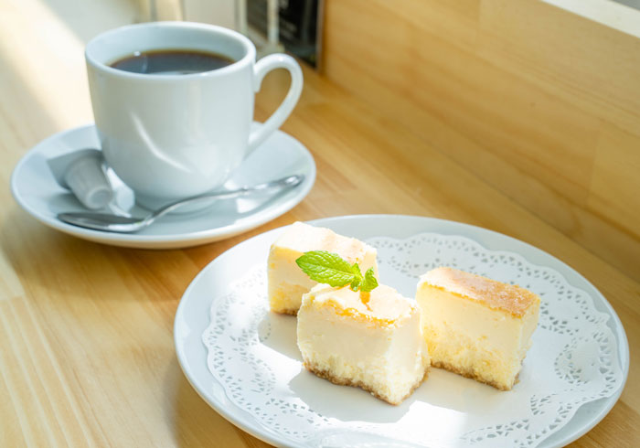 「For the life CAFE（フォーライフカフェ）宇治文化センター店」の「山田牧場のチーズケーキ」の画像