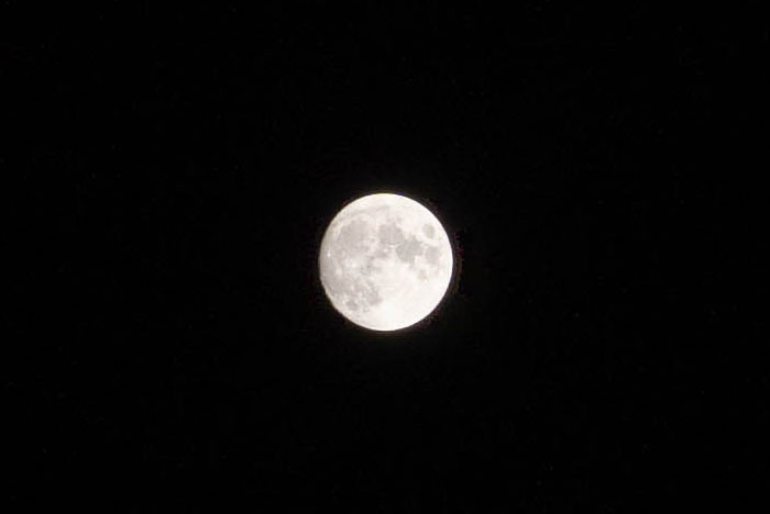 十三夜のお月様の画像