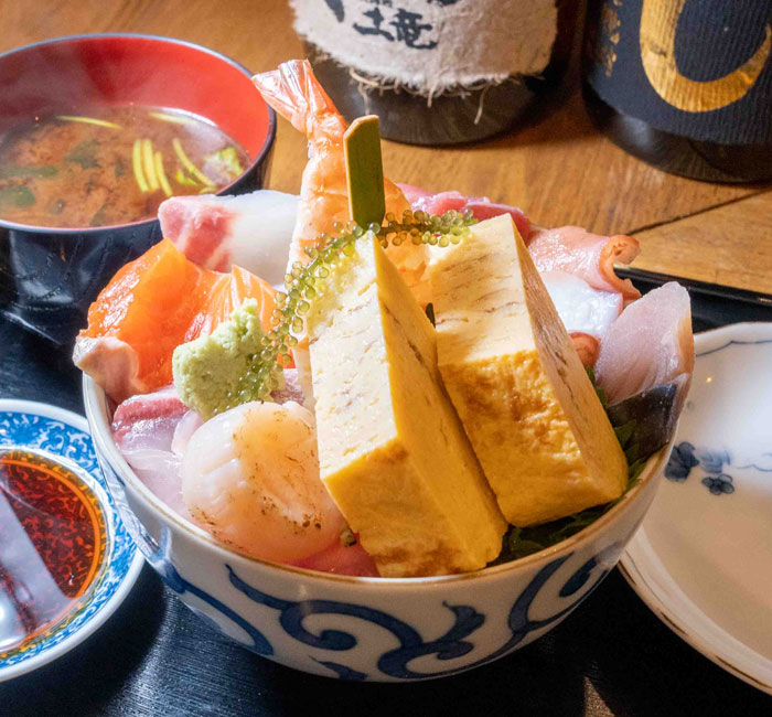 寿司いしだの海鮮丼の画像