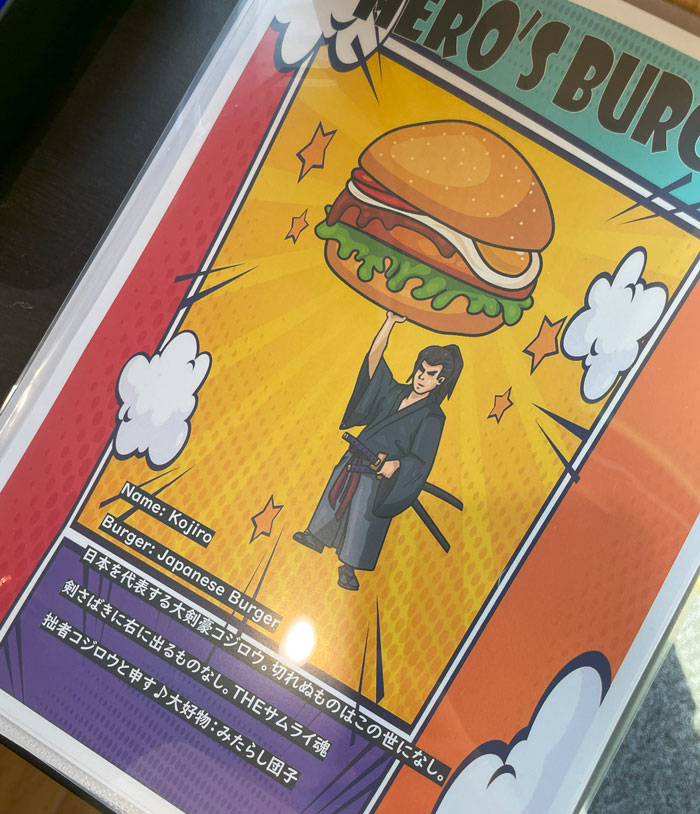 「Hero’s Burger（ヒーローズバーガー）」ヒーロー画像