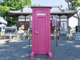 玉田神社のどこでもドアの画像１