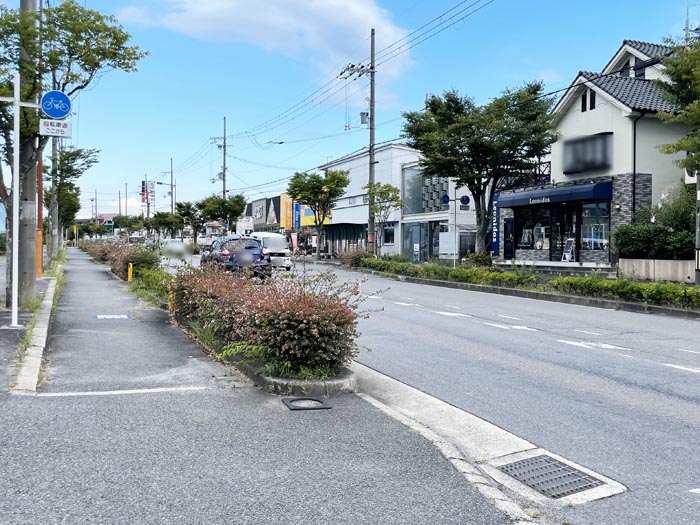 「コープ京田辺」の近くにオープン予定のパン屋場所画像２