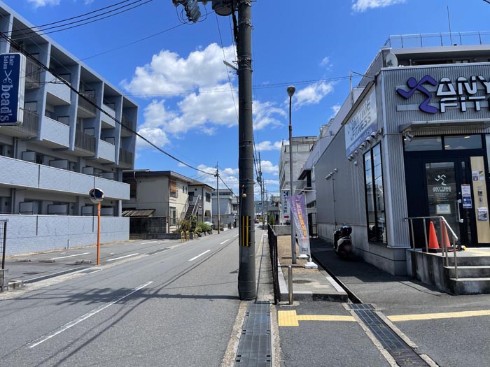 ラーメン店「平和園」の場所画像２