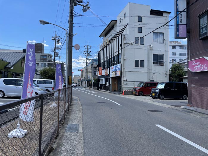 ラーメン店「平和園」の場所画像１