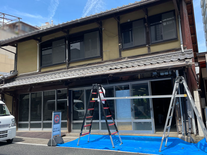 宇治橋通りにオープン予定のラーメン店の現在の画像