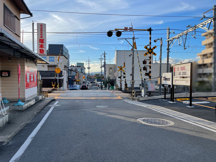 「タイムズ伊勢田駅前」ができた場所の画像