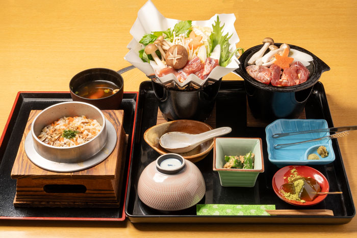 「笠置山定食」の画像