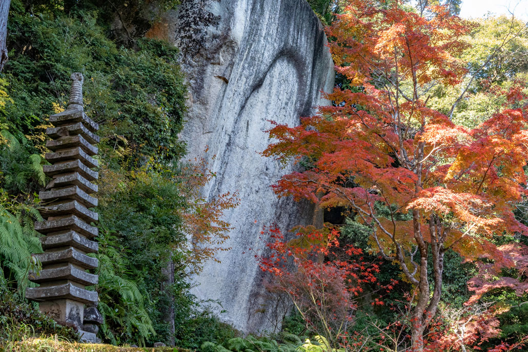 笠置寺紅葉2024年の画像２