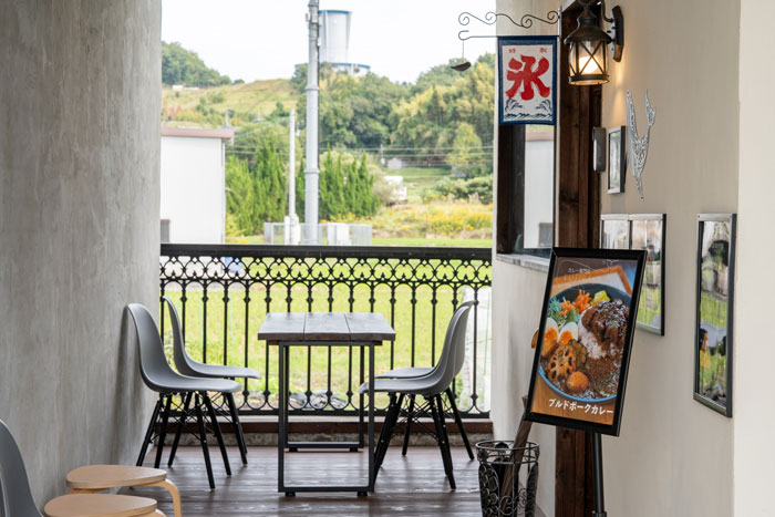 カレーとかき氷専門店「鯨」の場所画像３