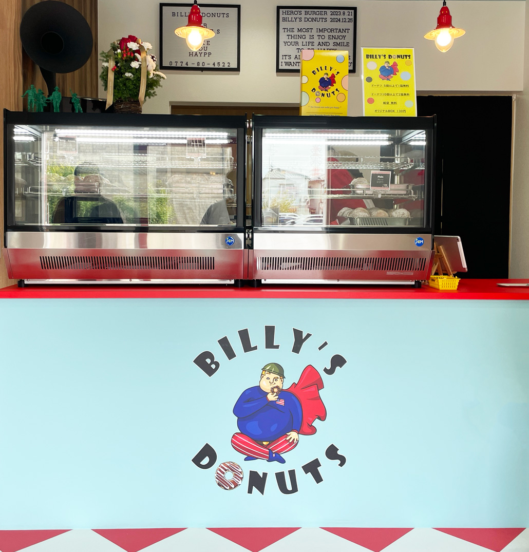 生ドーナツ専門店「Billy’s donuts」　店内画像