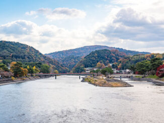 宇治川の景色の画像