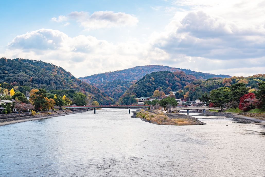 宇治川の景色の画像