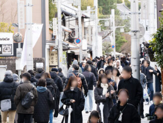 年末年始の宇治の風景画像