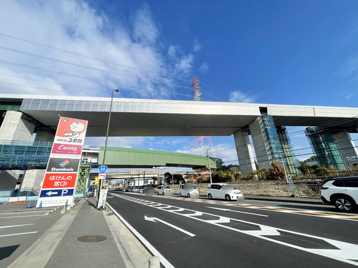 新名神「大津JCT（仮称）」～「城陽JCT・IC」　２０２６年１月３日撮影　城陽市の様子画像１