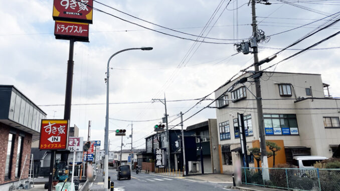 「すき家 城陽久世店」場所画像