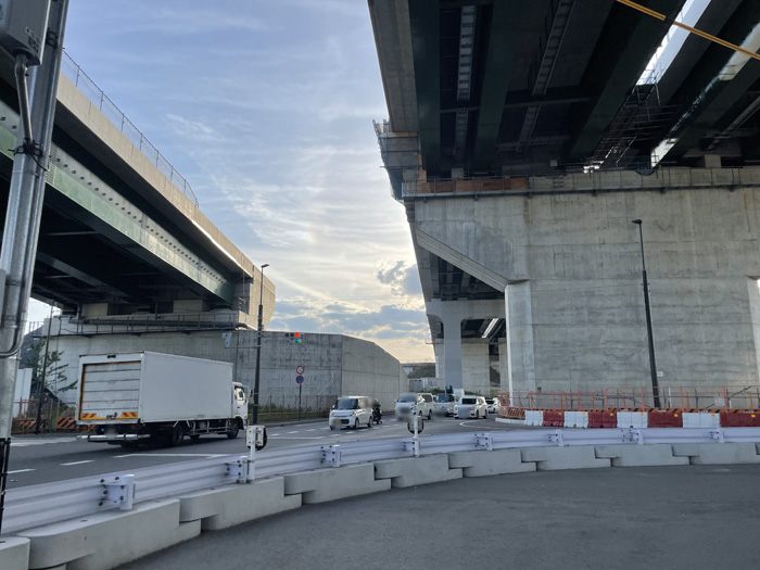 国道２４号線の「寺田金尾～寺田庭井」区間　南側ルートの画像