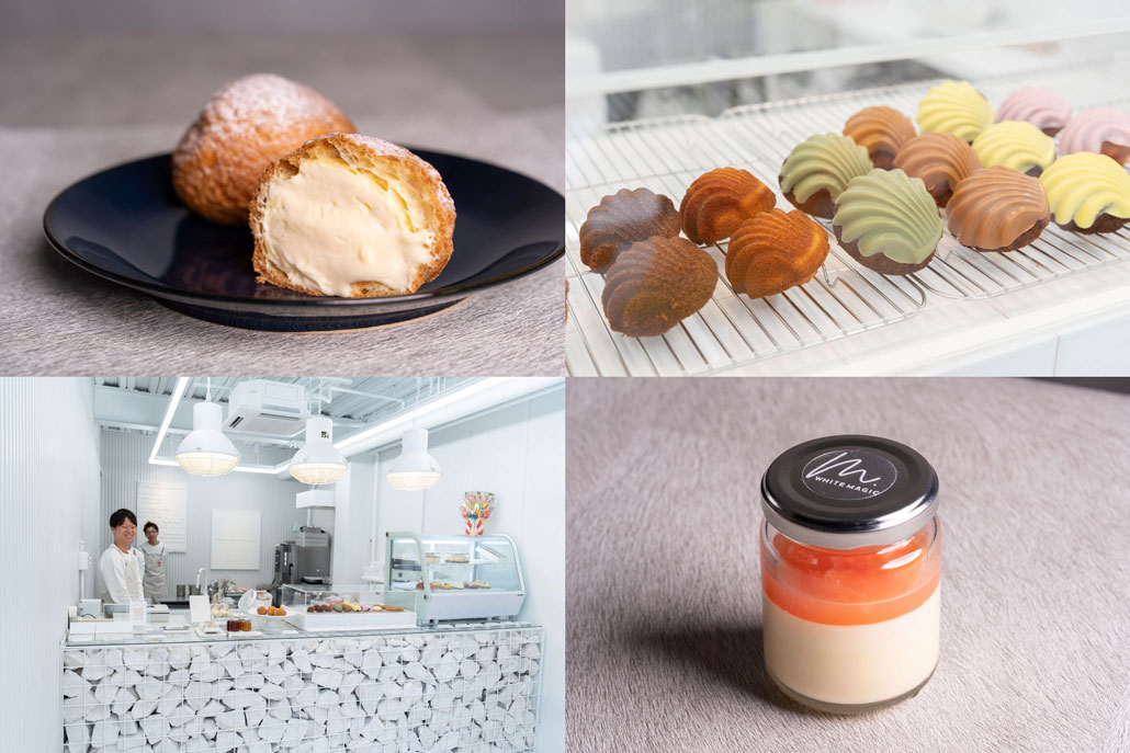 テイクアウト専門スイーツショップ「WHITE MAGIC SWEETS & Co」の画像