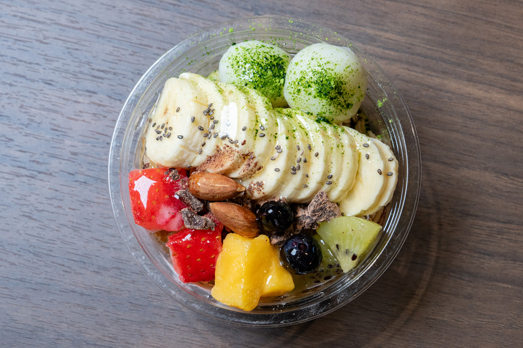 「GreenOcean Cafe」のアサイーボウル画像２