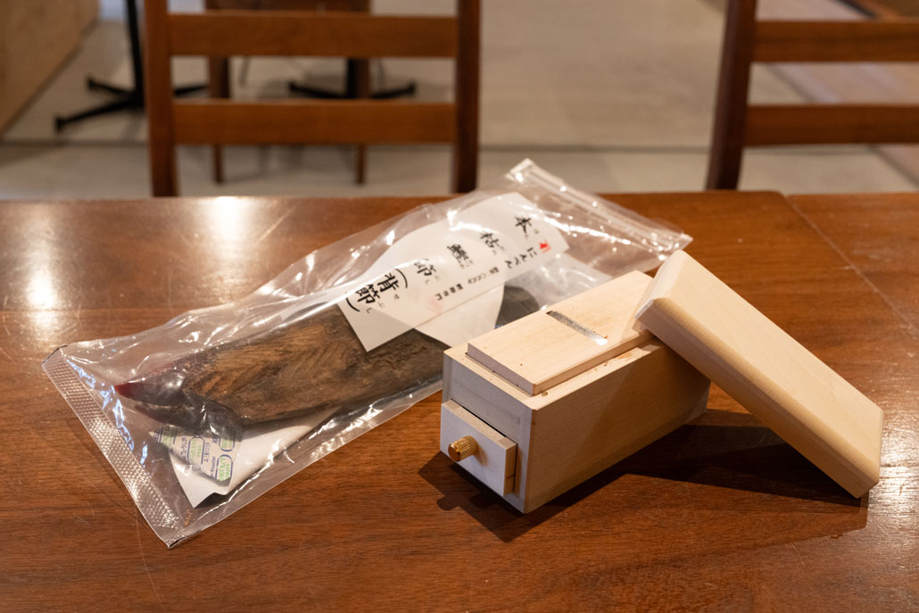 「宇治茶漬け とと兎」　かつお体験画像１