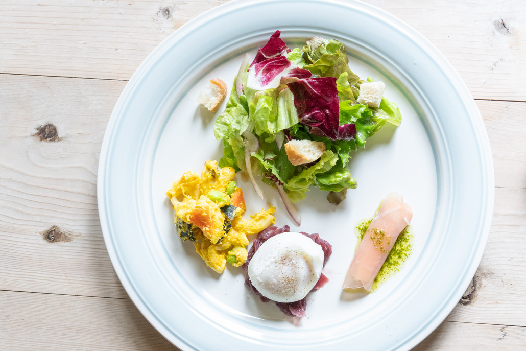 「ビストロ de ナカガワ」のBランチのオードブル画像１