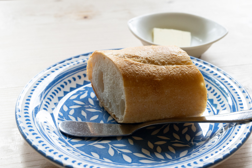 「ビストロ de ナカガワ」のBランチのバケット画像