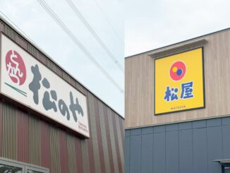 天壇の跡地にとんかつ「松のや」と牛めし「松屋」ができる予定画像
