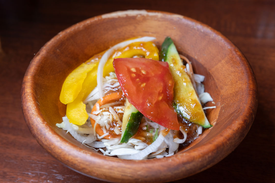 「さくら亭」のランチサラダ画像