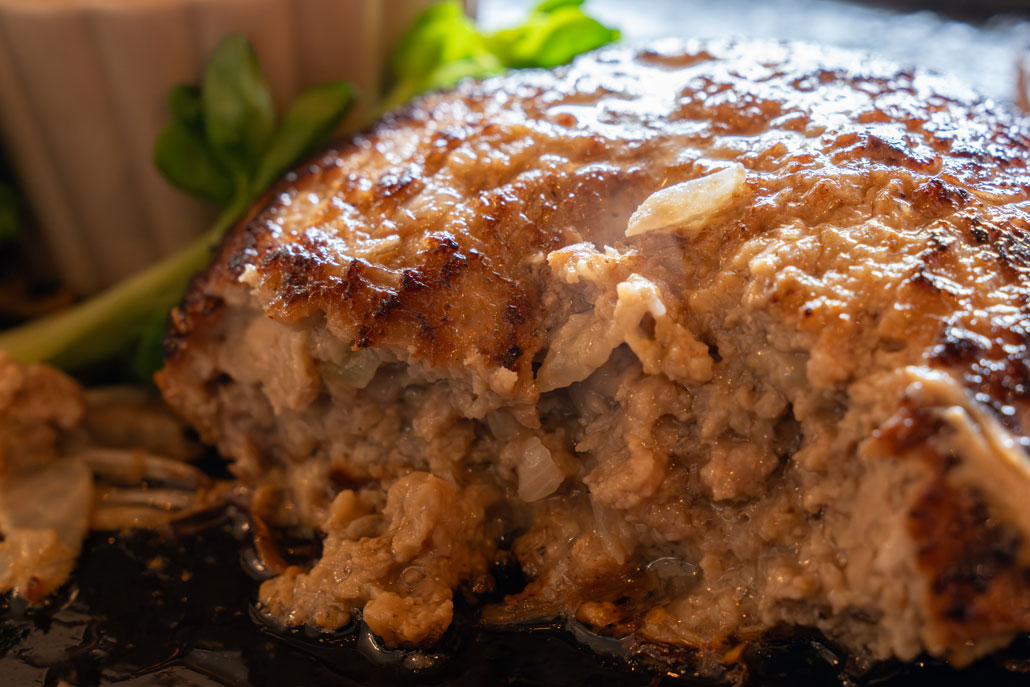 「さくら亭」のハンバーグ画像２