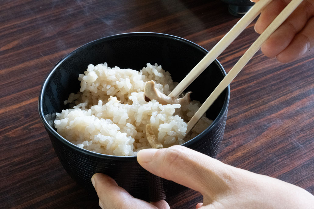 観光農園「みどり農園」　きのこご飯の画像