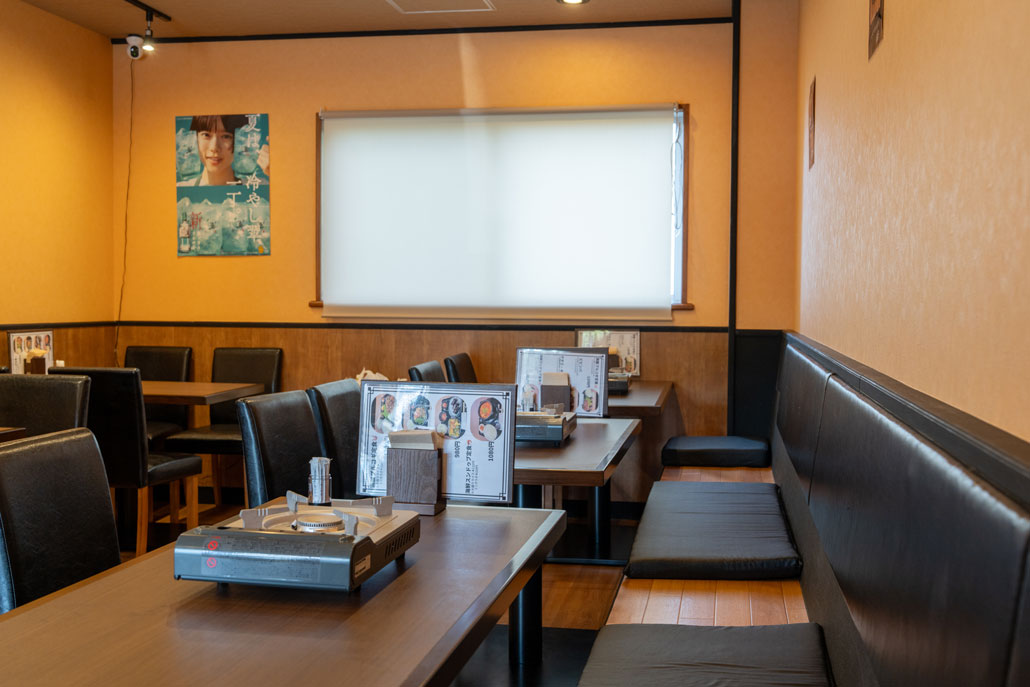 韓国風ご飯屋「オヌルパン」の店内画像