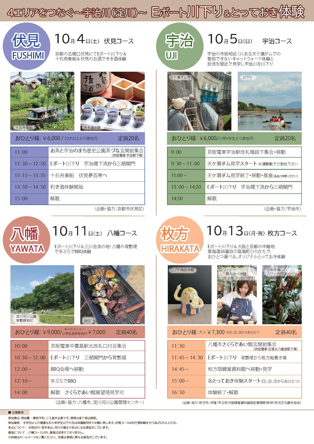 Eボート体験チラシ裏面画像