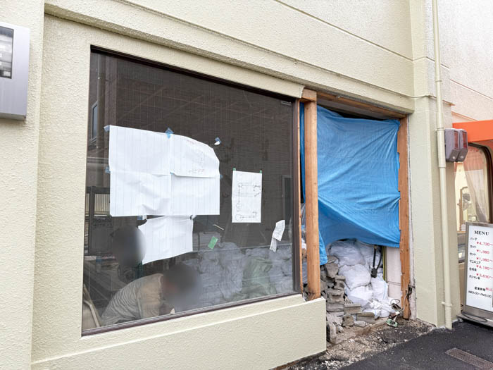 近鉄小倉駅前にある千歳ビルにラーメン屋さん現状画像