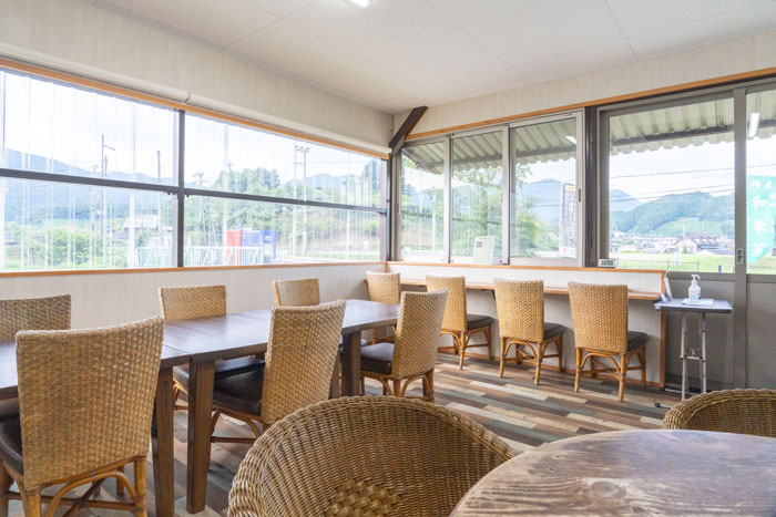 「和束茶屋 山甚」の店内画像１