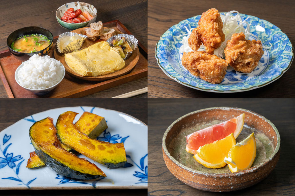 「自然の中の民家食堂 菜園」の画像