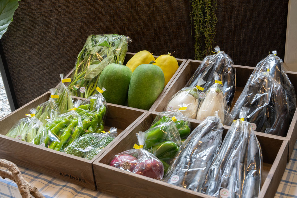 「たいこやまカフェ」　野菜画像