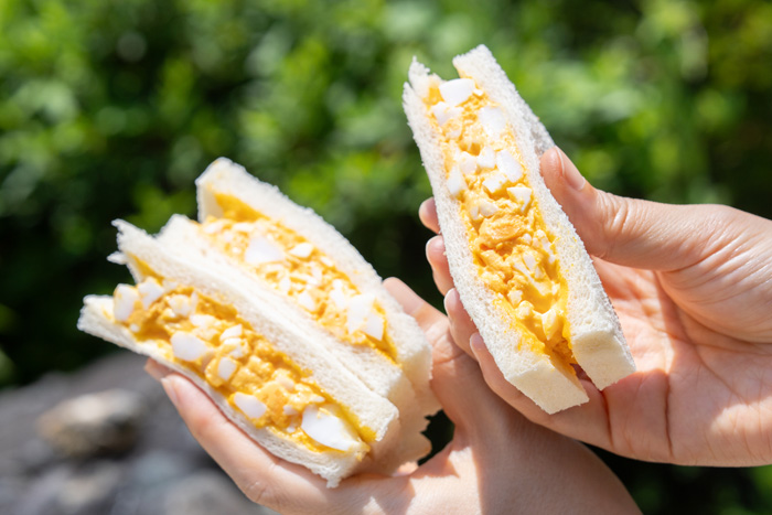 たまごの直売所「ふるさとたまご村」　　卵サンドの画像