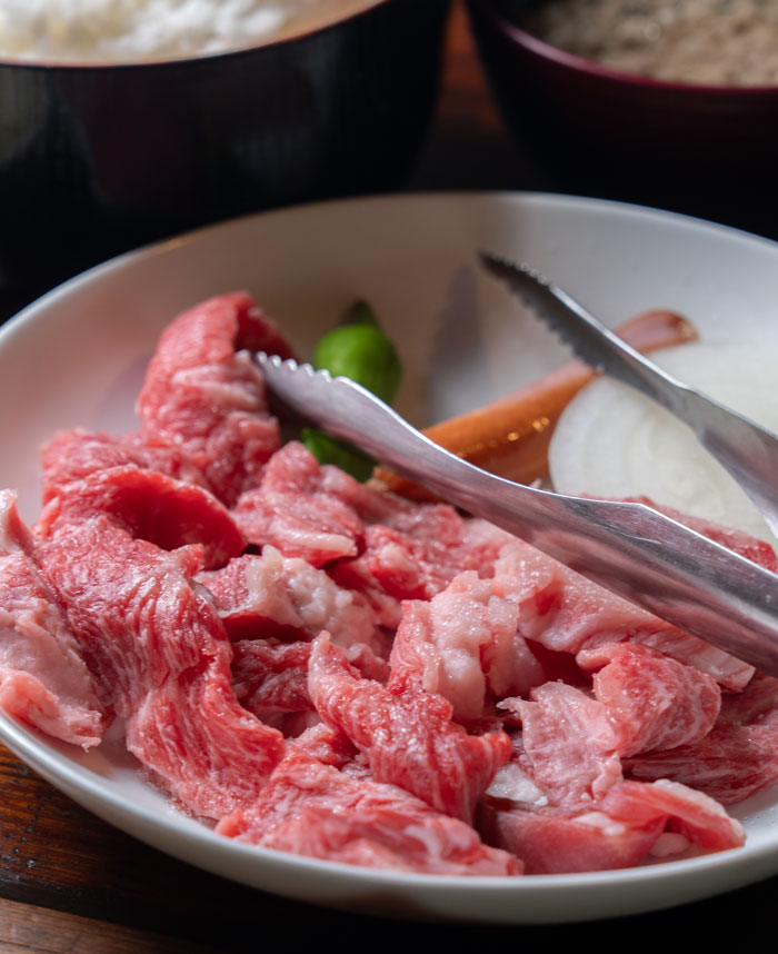 「昭和牛丸本店」　ランチ画像２