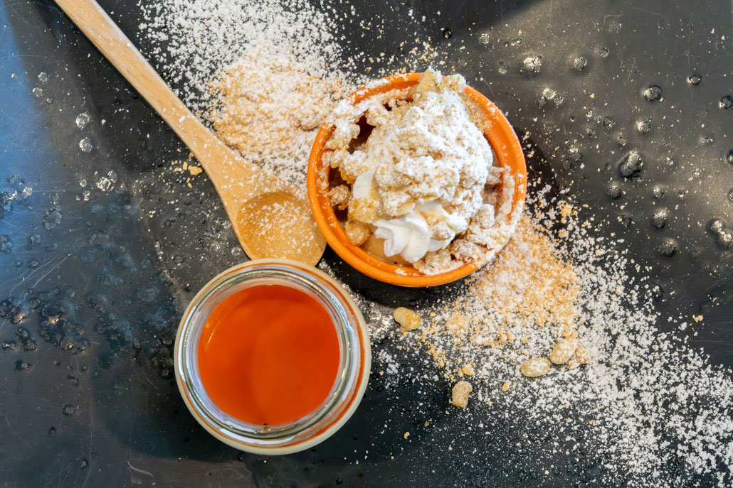 「ビストロヴァンキャトル」　ランチのデザート画像２