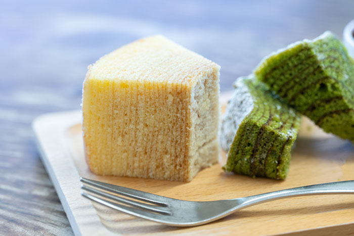 「和束茶屋 山甚」のソフトバームクーヘンの画像