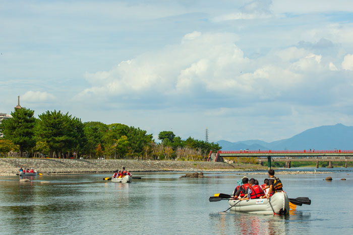 宇治市のEボート体験画像