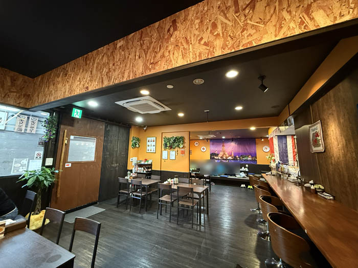 タイ料理レストラン「マンカン」　店内画像
