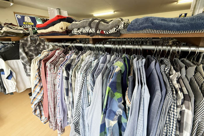 「3peace京都古着卸売倉庫」の店内画像５