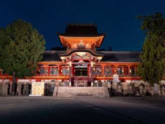 「鎮守の杜ナイトウォークinやわた」の画像