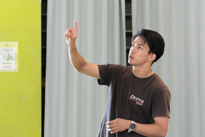 「ディーボルダリングプラス 松井山手」店長の長山様