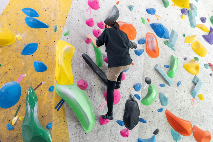 「ディーボルダリングプラス 松井山手」　ALCOスタッフ体験画像２